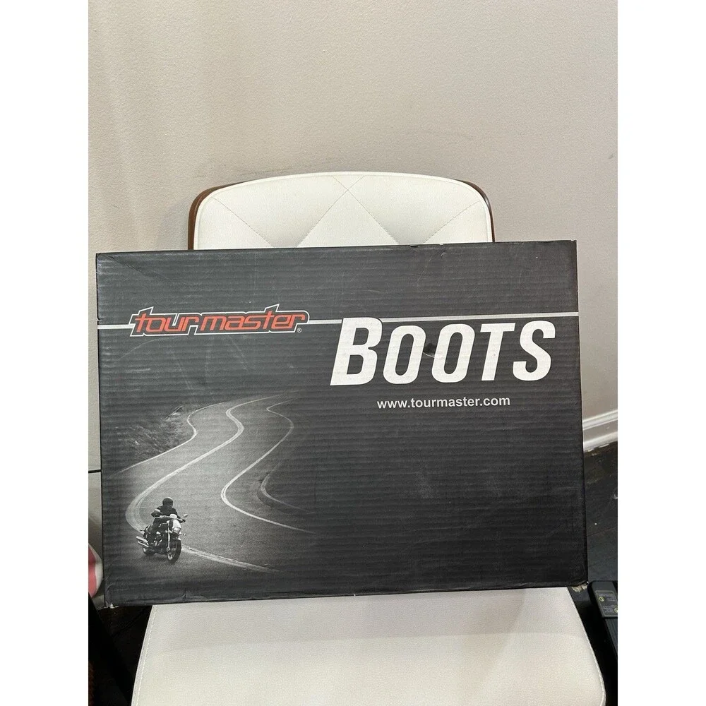 Tourmaster Solution 2.0 WP Road Boots Black Size 9